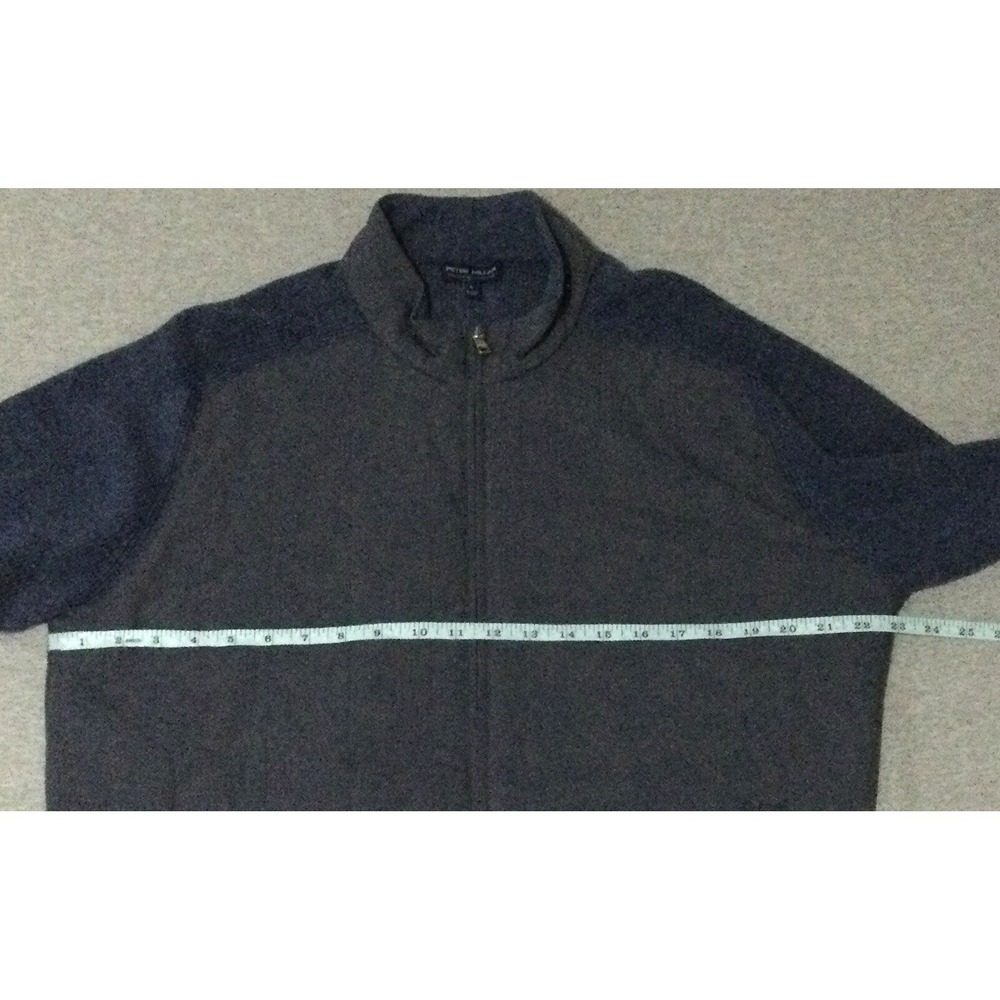 Peter Millar Crown crafted wool jacket Large gray - image 10